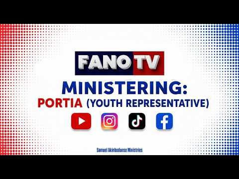 faith that produces fruitfulness | Ministering - Portia | #fano