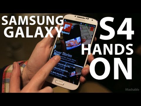 Samsung Galaxy S4 Hands On | Mashable - UCL8Nxsa1LB9DrMTHtt3IKiw