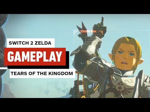 Zelda on Switch 2: 20 Minutes of Chaotic, Gorgeous Tears of the Kingdom 4K Gameplay
