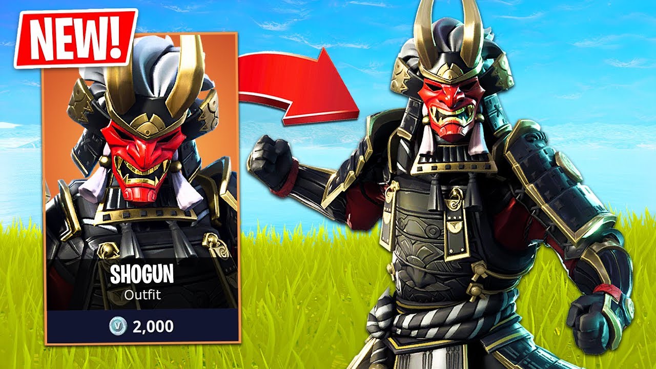 new legendary samurai shogun skin fortnite live gameplay - fortnite shogun skin glitch