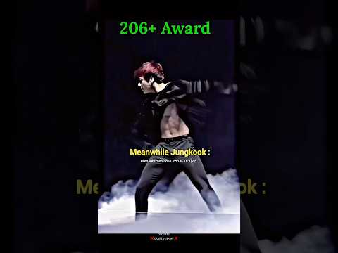 Jungkook win 200+ awards 🏆