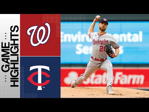 Nationals vs. Twins Game Highlights (4/22/23) | MLB Highlights video clip