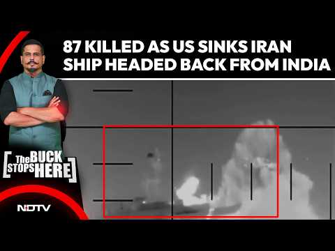 Iran Warship | 87 Killed As US Sinks Iran Ship Headed Back From India After Naval Exercise