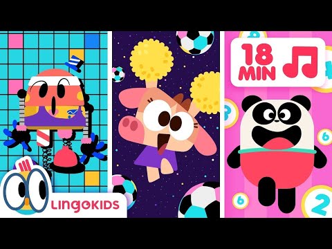 THE FOOTBALL SONG  ⚽ + More Exercise songs for kids 🏃‍♀️| Lingokids