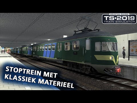 Train Simulator 2019: Krammerdijkse Stoptrein met Klassiek materieel