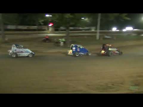ERMS Racing-600 Micro Sprint Feature-Shellhammer Dirt Track 8/27/25 - dirt track racing video image