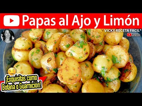 PAPAS AL AJO Y LIMON | Vicky Receta Facil - UCewhO42h_TIKZdntpI-v39g