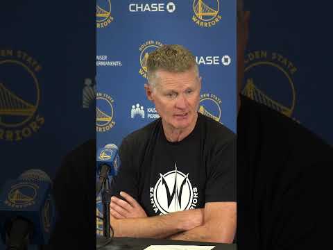 Steve Kerr on why this year’s team is much different than the previous championship teams