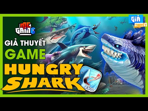 Giả Thuyết Game: Hungry Shark - Từ Baby Shark Đến Cá Mập Ăn Thịt Người | meGAME