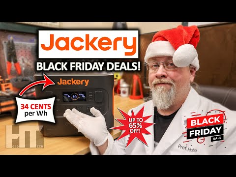 JACKERY | Black Friday DEALS on Power Stations, Solar Panels, Solar Generators