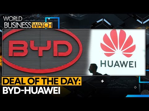 BYD & Huawei team up for smarter EVs | World Business Watch | WION News