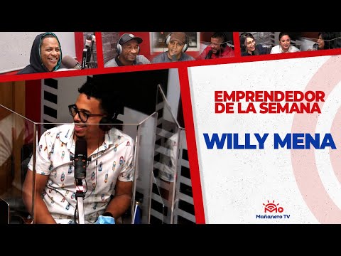 Willy Mena con su Podcast ´´Willy Mena Uncommon´ (Emprendedor de la Semana)