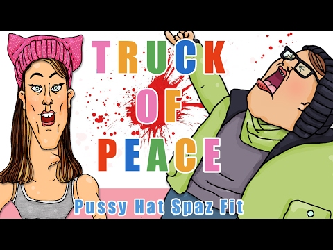 Truck of Peace: Pussy Hat Spaz Fit