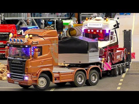 NICE RC SCALE MODEL TRUCK AT WORK WITH CRITICAL TRANSPORT - UCNv8pE-nHTAAp77nXiAB9AA
