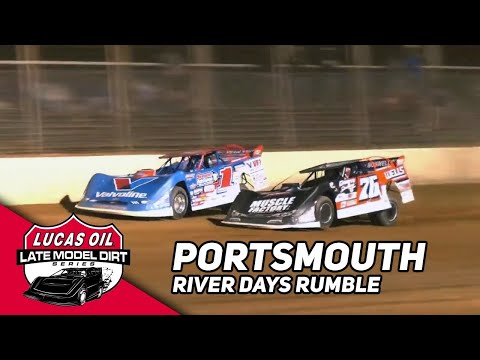 2023 Highlights | River Days Rumble | Portsmouth Raceway Park - dirt track racing video image