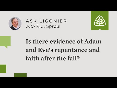Is there evidence of Adam and Eve’s repentance and faith after the fall?