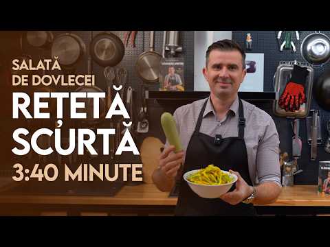 👉 Rețeta Scurtă: Salată de dovlecei cu turmeric - Șef Paul Constantin