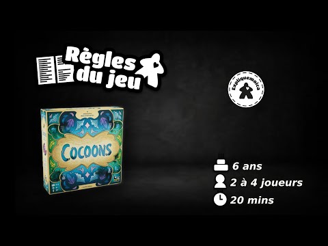 👉 cocoons 🐝 règle du jeu #BankiiizEditions #expliquemoica