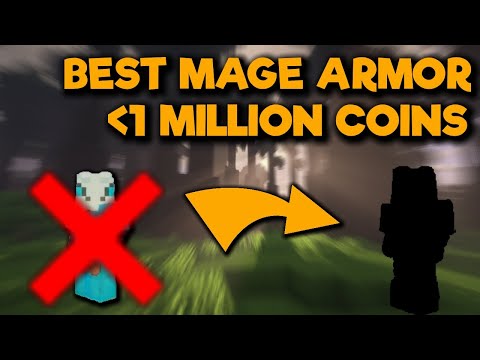 The NEW BEST MAGE Armor Set - Hypixel Skyblock
