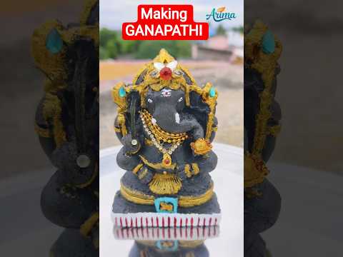 Amchya papani ganpati aala Song | How to make Ganapati statue | Vinayagar | Arima vibes