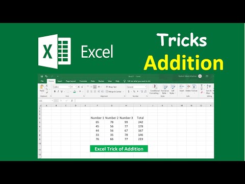 Excel Tricks for Addition | Addition Formula with Autofill feature | Microsoft Excel | Learn Excel