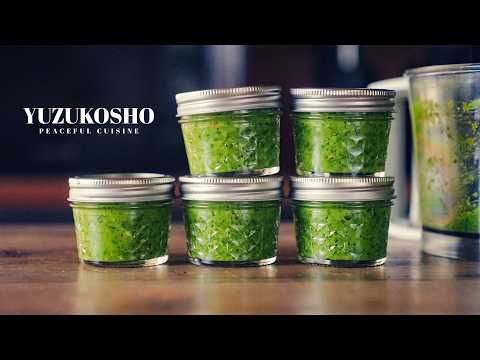 How to Make Yuzukosho // 柚子胡椒の作り方