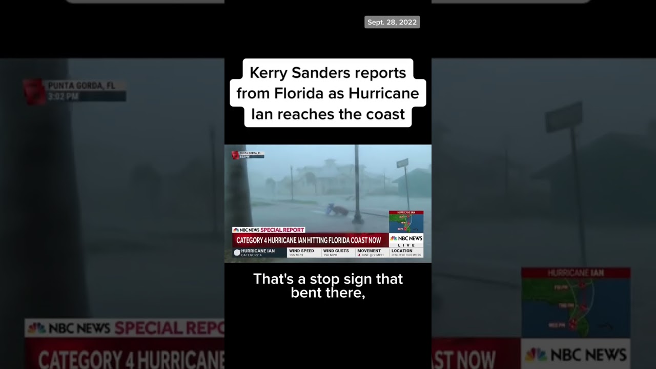 Kerry Sanders Reports From Florida As Hurricane Ian Reaches The Coast