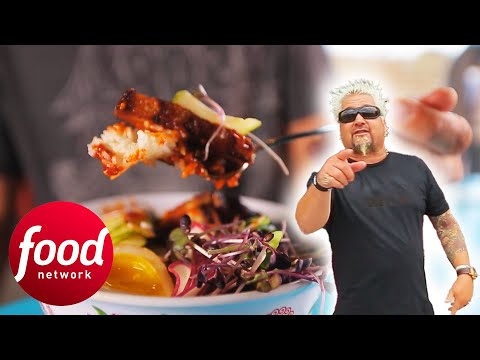 Guy Fieri WOWED By This 'Midwest Style' Bibimbap!? | Diners, Drive-Ins & Dives