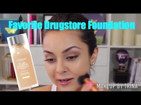 My Favorite Drugstore Foundation | L'oreal True Match - TrinaDuhra - UC8mcIi-QT6tSDC0pEmcsf2w