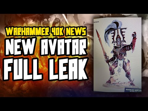 Avatar of Khaine FULLY LEAKED! New Head/Weapon options!