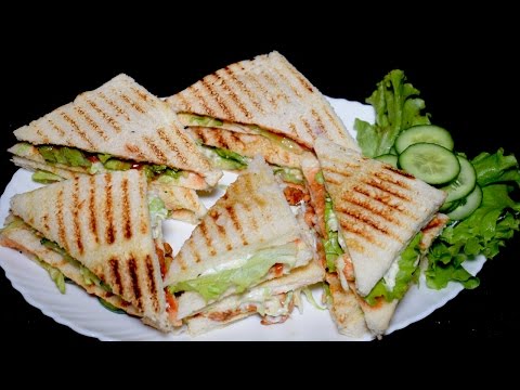 Chicken Sandwich Recipe - BBQ Chicken Club Sandwich - Kids Lunch Box Idea - Breakfast Recipe - UCQ2P7C8UGoVM6AhqsVx-M0Q