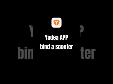 How to do Yadea Bluetooth binding? Let's check out the Yadea Scooter Binding Tutorial!