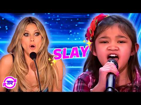 15 YOUNGEST Singers Who SLAYED Their Auditions on AGT!