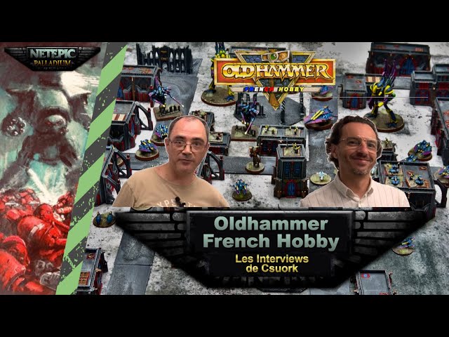 #40000 #40k #epic #w40k #adeptustitanicus #netepic #netepicpalladium #epic40k #legionimperialis #legionsimperialis #oldhammer  

Aujourd'hui Csuork reçoit Laurent et Mika de la chaine Oldhammer French Hobby pour nous présenter leurs projets.

La chaine Oldhammer French Hobby :
https://www.youtube.com/@UCncsG_dxO_-cv-YuKiwdAtQ 

Pour adhérer à l'Association NetEpic : https://www.netepic-fr.com/assocation

Règles et Codex disponibles sur : https://netepic-fr.com/

Rejoignez nous sur :
Discord : https://discord.gg/eufuq3E8as
Facebook : https://www.facebook.com/groups/netepic
Twitch : https://www.twitch.tv/netepicfrance
Twitter : @NetEpicFr
Instagram : https://www.instagram.com/netepicfrance/

Nos Partenaires
Gork Factory : https://gorkfactory.com/
Torek Wargame Accessories : https://www.torek.fr/
Crank Wargame : https://www.crankwargame.com/
Haschatan Sÿx Studio : https://www.facebook.com/HaschatanSyxStudio
Iliada Game Studio : https://www.iliadagamestudio.com/
Bishok Miniatures : https://www.myminifactory.com/users/Bishok
Ragnar'Ork : https://www.facebook.com/ragnarork09
La Taverne du Gobelin Farci : https://augobelinfarci.com/