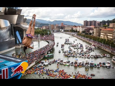 Red Bull Cliff Diving World Series 2014 - Action Clip - Bilbao, Spain - UCea6fJW253aTGTx0i0p5qig