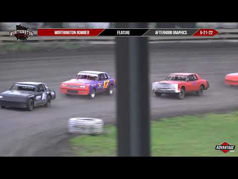 Bomber &amp; Modified | Worthington Speedway | 5-21-2022 - dirt track racing video image