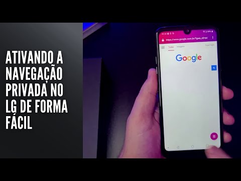 Ativando a navegação privada no LG de forma fácil