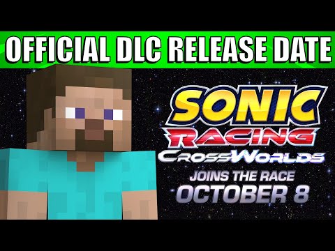 OFFICIAL Minecraft DLC Release Date Announced For Sonic Racing Crossworlds