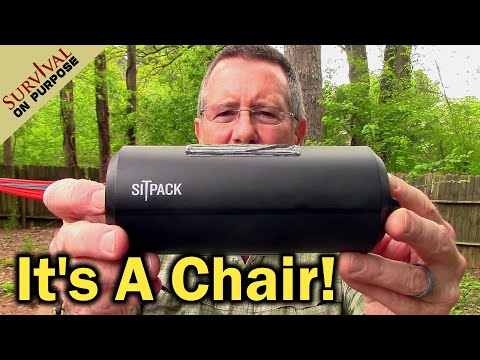 Amazing One-Legged Chair That Fits In Your Pocket! Sitpack 2.0 Collapsible Chair