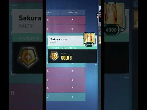 This Valorant player was level 4000 and it was insane.. #shorts