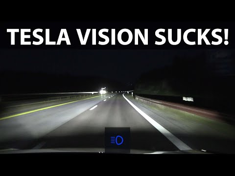 Tesla Vision test (no radar) Model Y Performance from Giga Berlin