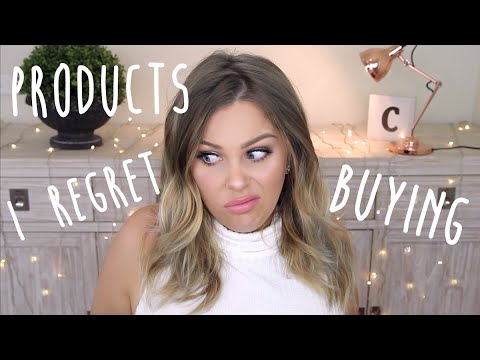 Products I Regret Buying | Crystal Conte - UChplUdodMCdfZfmTQbRhNWw