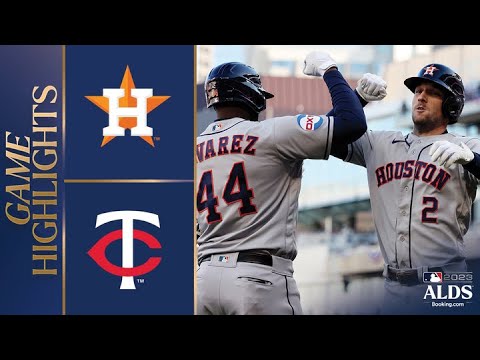 Astros vs. Twins Game 3 Highlights (10/10/23) | MLB Highlights video clip