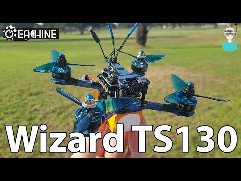 Eachine Wizard TS130 - Review, Setup & Flight - UCOs-AacDIQvk6oxTfv2LtGA