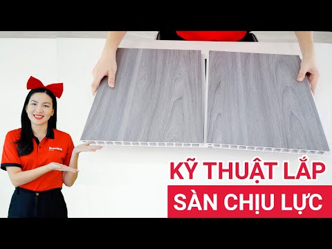 Hướng dẫn thi công sàn chịu lực | Thi công sàn gác xép | Sàn nhựa chịu lực