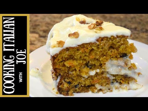 How to Make World's Best Carrot Cake Cooking Italian with Joe - UCmwf656_nAjxFGxfC6Yw0QQ