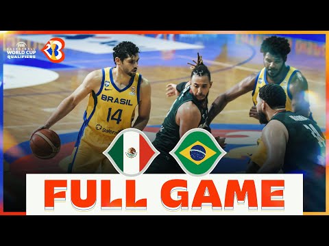 Mexico v Brazil | Basketball Full Game - #FIBAWC 2023 Qualifiers