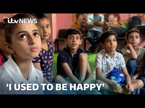 Inside the school that aims to give Gaza’s children a sense of normality | ITV News