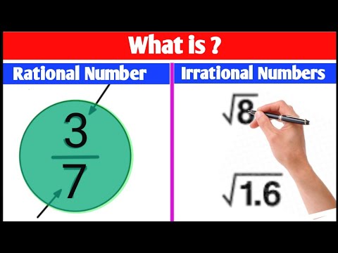 What is Rational and Irrational numbers | Basics of math Rational & Irrational numbers