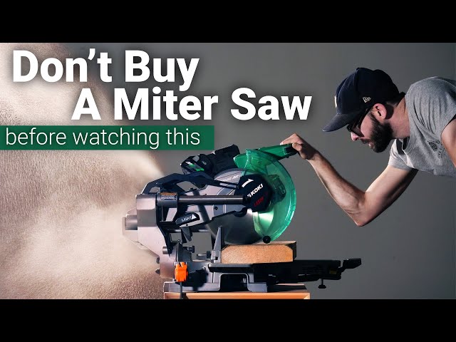 What Size Miter Saw Do I Need?